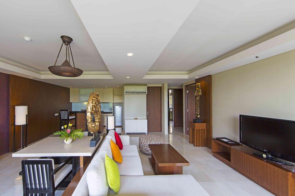Hotel Le Grande Bali Uluwatu Zewnętrze zdjęcie A living room in a condominium